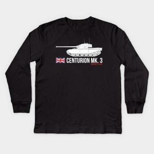 Hobby tanks? Then here's the Centurion Mk 3 Kids Long Sleeve T-Shirt